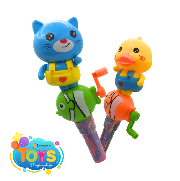 Display de 12 figuras Funny Animal con dulces