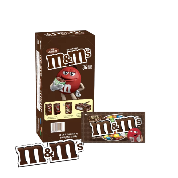 M&m "Milk Chocolat 24 unidades" 🍬